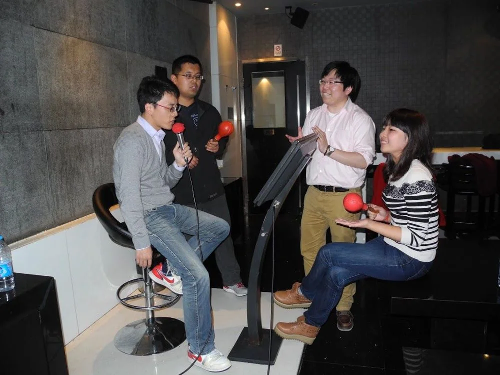 Karaoke at the Marin Software office