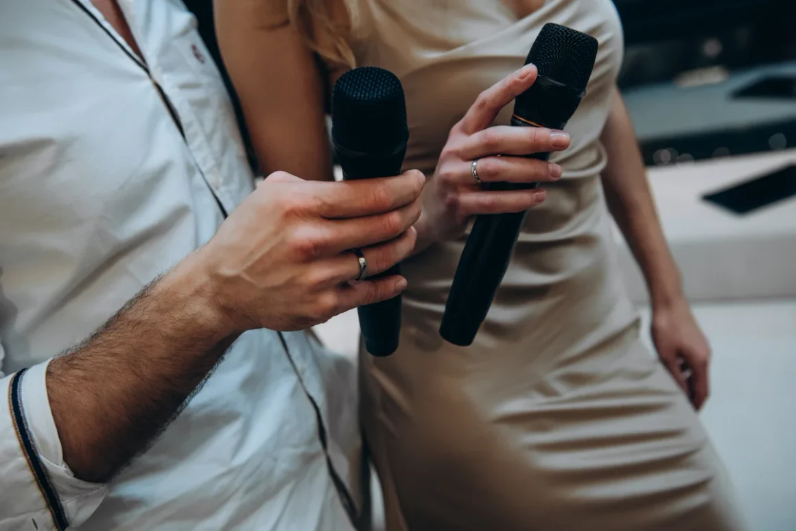 Karaoke microphones