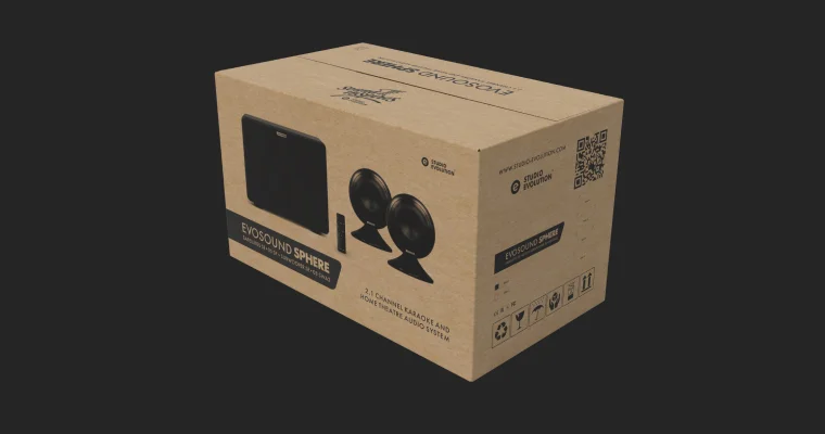 EvoSound Sphere packaging